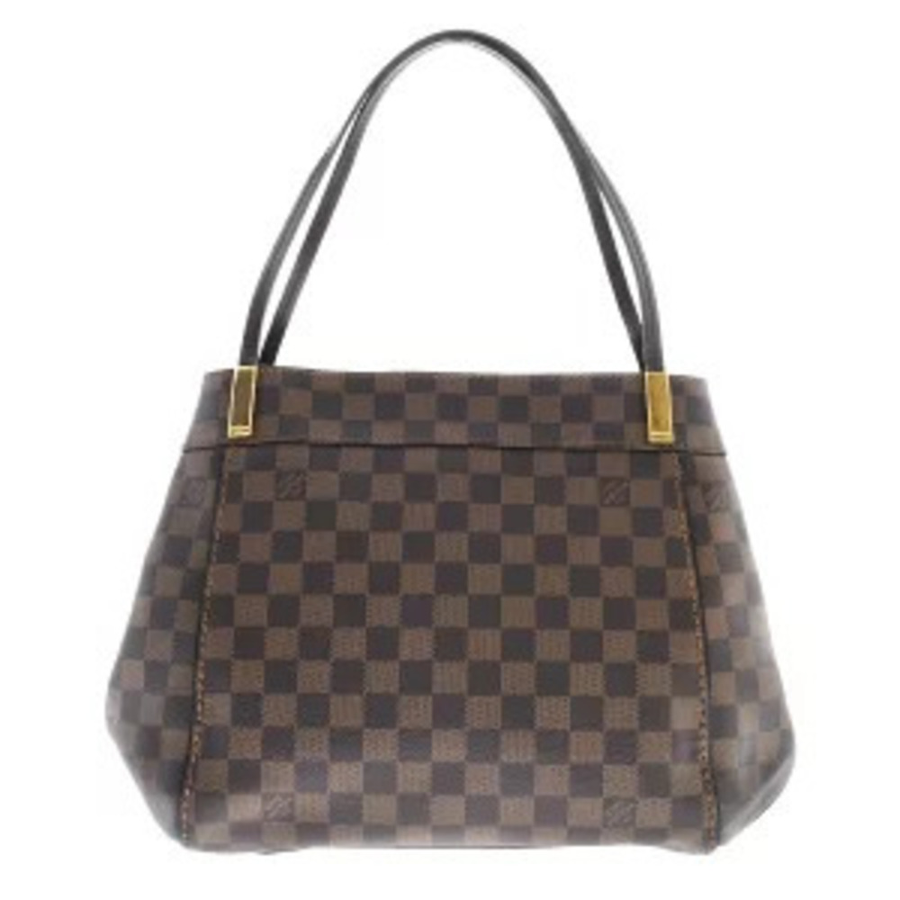 Louis Vuitton Damier Marylebone Ebene Brown Canvas Handbag